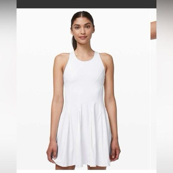 Lululemon Court Crush White Athletic Dress Mini 2 - Picture 1 of 3